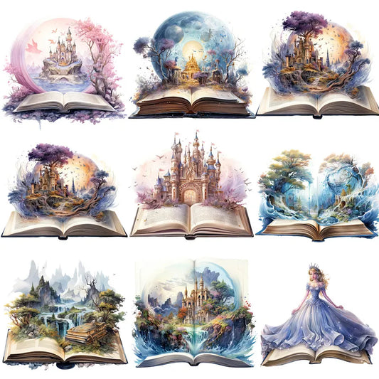 Fantasy Book Stickers