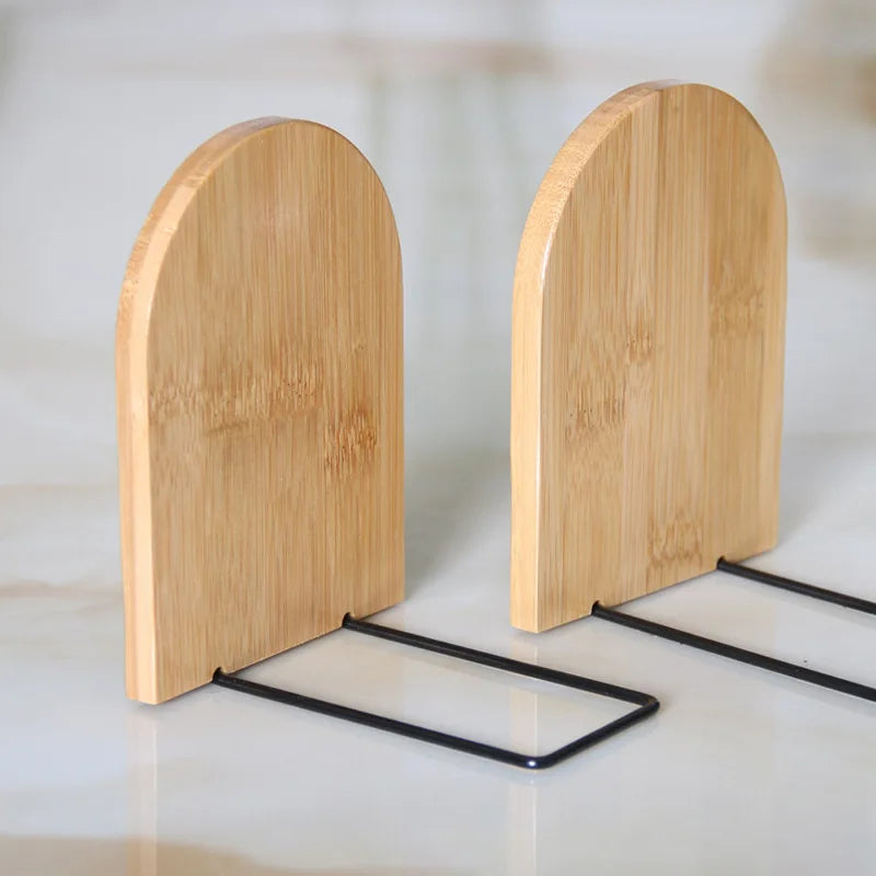 Wooden Bookends